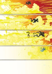 Shinomura, spalony na popiół przez eksplozję nuklearną