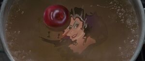 Queen Narissa's Poisoned Apple (in animated form).