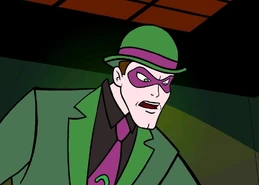 Człowiek-Zagadka postać z gry Batman: Toksyczny chłód