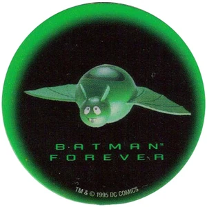 A prop replica of the Bat Bomb.