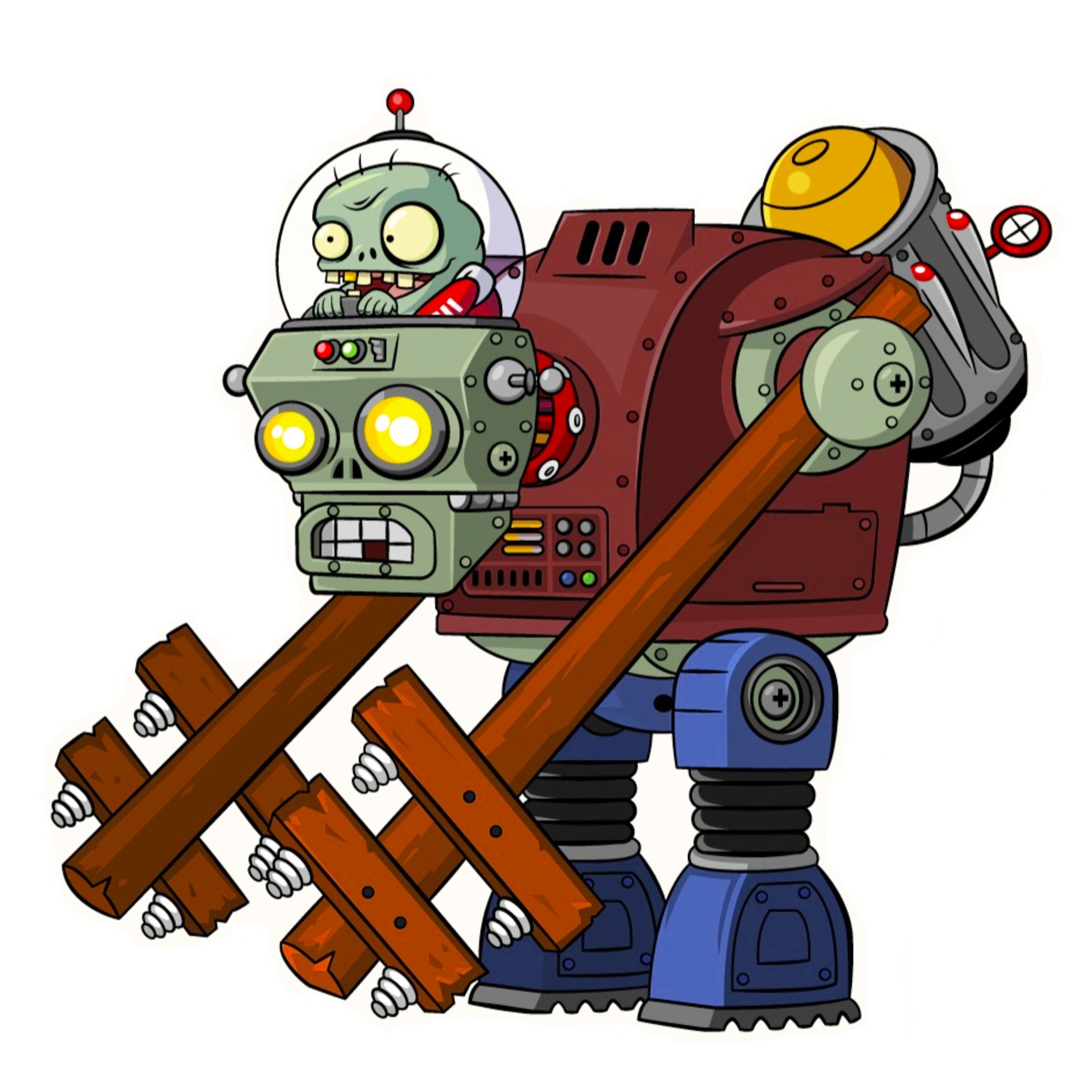 Zombies Wiki - Plants Vs Zombies Garden Warfare 2 Mech Gargantuar