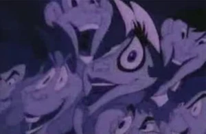 This other dimension with nightmarish laughing faces is known as The Empire of the Night.