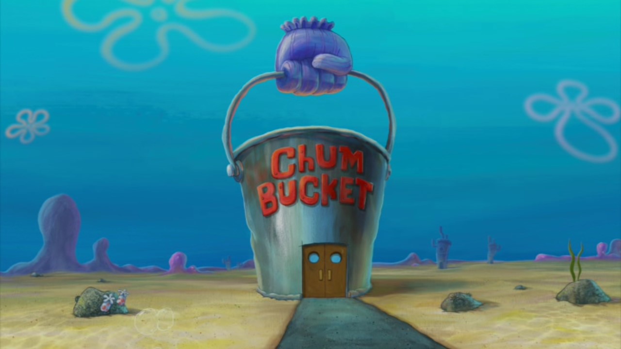 chum bucket hat spongebob movie