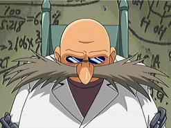 Profesor Gerald Robotnik postać z anime Sonic X.