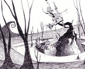 An early sketch art of the Treehouse.