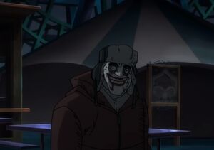 Joker Venom's effects as seen in Batman: The Killing Joke.