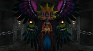 Cherubim; Sealed in the Caven Temple, Malious ghost that possesses children and eats them alive.