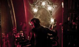 The Lipstick-Face Demon in his Lair.