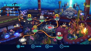 An area map of the Aquarium Park zone.