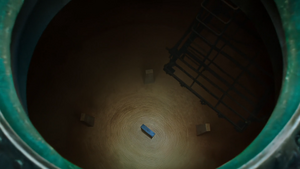 A view of the Meridian Chamber from above.