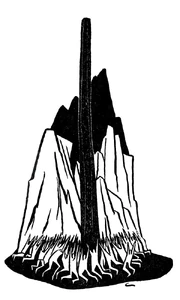 The Monolith, also known as the Black Stone.