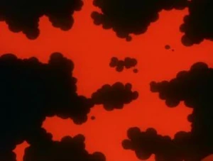 The Phantom Zone as seen from the Phantom Zone projector in Superman: The Animated Series.