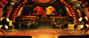 Knautilus Submarine.jpg (241 KB) The interior of the Knautilus submarine.