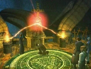 The magic of the Demon's Gate Invocation.