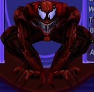 Carnage postać z gry Spider-Man z 2000 roku.