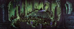 Maleficent's own "court".