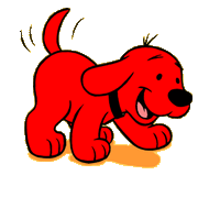 Clifford as a puppy