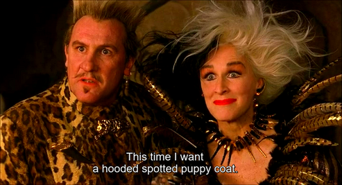 Cruella wants 102 puppies this time