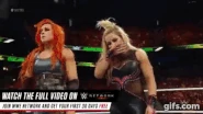 Natalya turns heel and attacks Becky Lynch @ Money In The Bank 2016