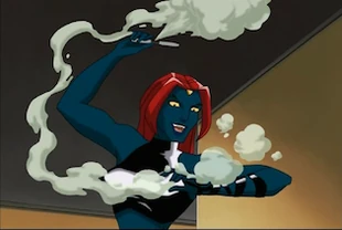 Escape. Smoke bombing Cyclops and leaving him in Mexico