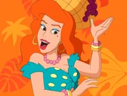 Cousin Mel 06.png (375 KB) Singing a song about how she's going to frame Santa as a criminal while revealing her true nature in order to betray Grandma...