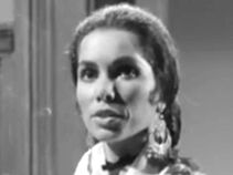 The Latin Woman, played by Margarita Cordova.