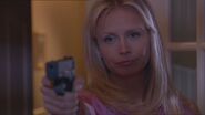 Courtney is about to shoot a disarmed detective in cold blood