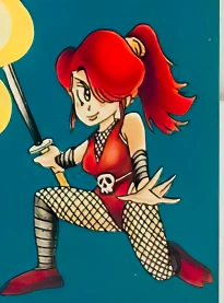 ゲームキャラクター YURI Yuri (Kamen no Ninja Hanamaru) | The Female Villains Wiki