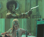 Afro Girl and Bathtub Blonde (Doomsday)