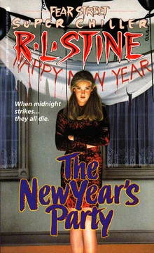 Cover of "The New Year's Party", where the sinister Beth Fleischer is pictured