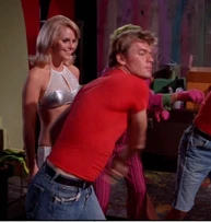 She really, really enjoys the tortures of the Dynamic Duo