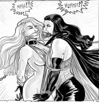 ...to an very interesting meeting with another defeated bad girl!