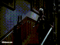 Yvette (Colleen Camp) down stairs2.gif (2.46 MB)