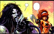 Bling Bling confronts Lobo.