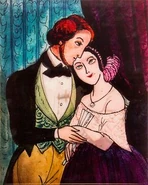 Gladys's faux love for her husband.