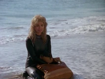 Medusa pouts in defeat as she realizes she is going back to jail