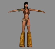 Gladiatrix TPoseFront