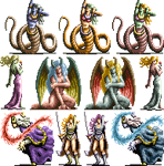 Zako and Monsters (Tenshi no Uta: Shiroki Tsubasa no Inori) - Last Edited: 2021-10-31