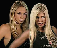 With fellow Alliance villainess; The evil Torrie Wilson