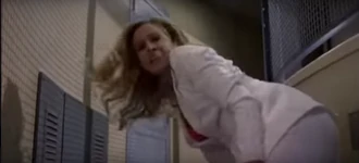 Decidedly she should not have been wearing his shoes.