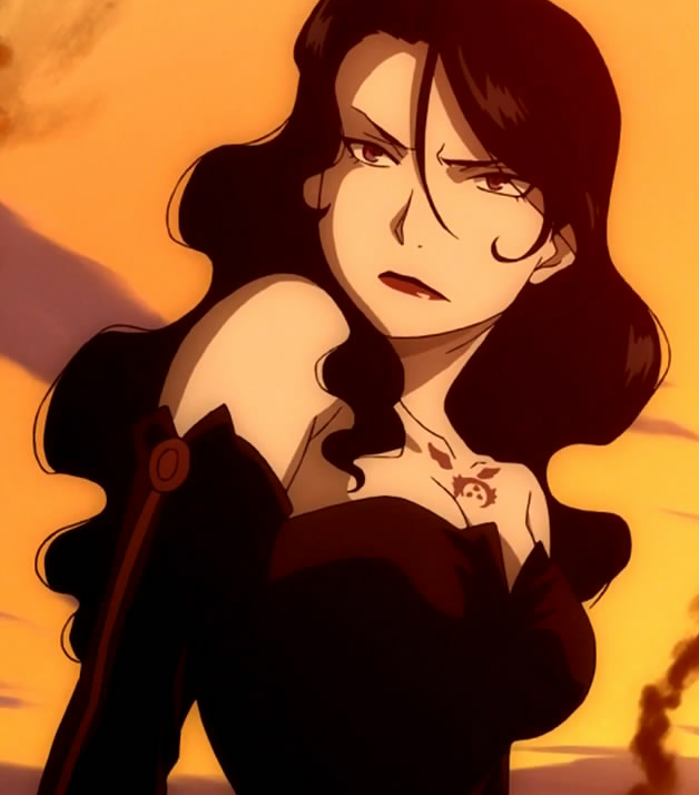 lust fullmetal alchemist brotherhood