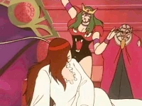 UFOWarriorDaiApolonJoket31G.gif (3.37 MB) ...and has some fun torturing her with a whip