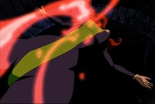 Blasted in the guise of Jean Grey. Wondering if Cyclops would pummel his other lady