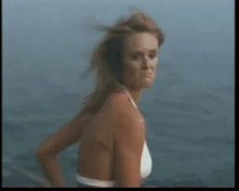 Furious Caroline turns to face Lacy gif