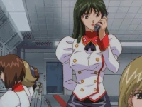 The White Delmo leader commanding her officers