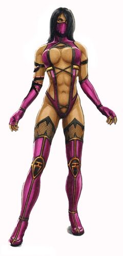 MK Art Tribute: Kitana from Mortal Kombat 4/Gold