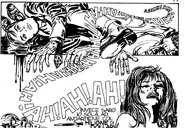 Laughing that the million dollars will soon be hers.