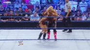 Natalya attacking AJ Lee