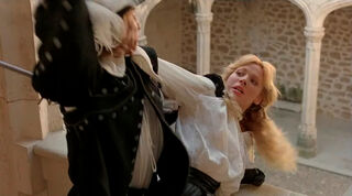 Justine de Winter (played by Kim Cattrall) The Return of the Musketeers 2142