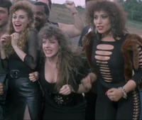 Bad Girls enjoying seeing a bus explode with Toxie on it...